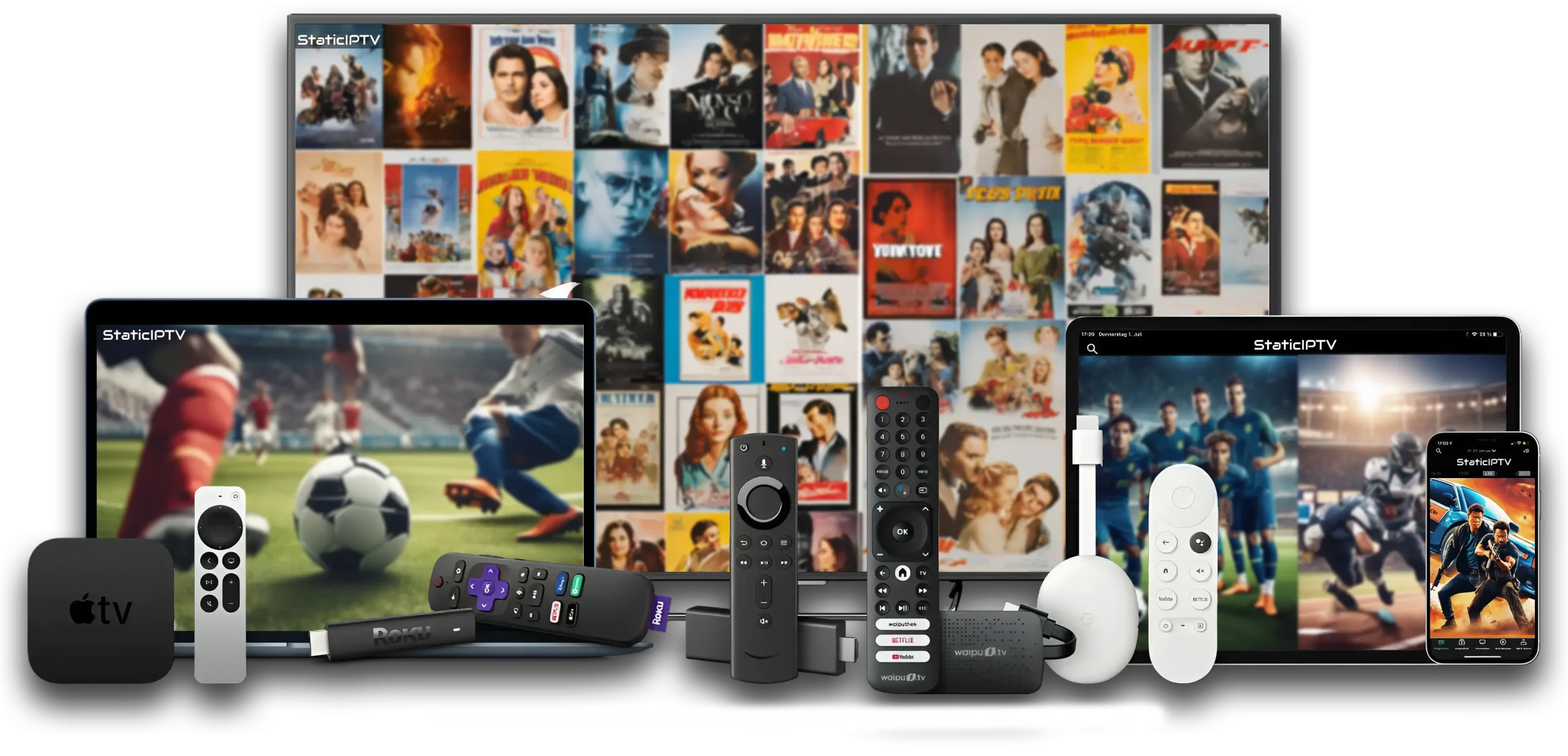 Premium IPTV Service on multiple devices